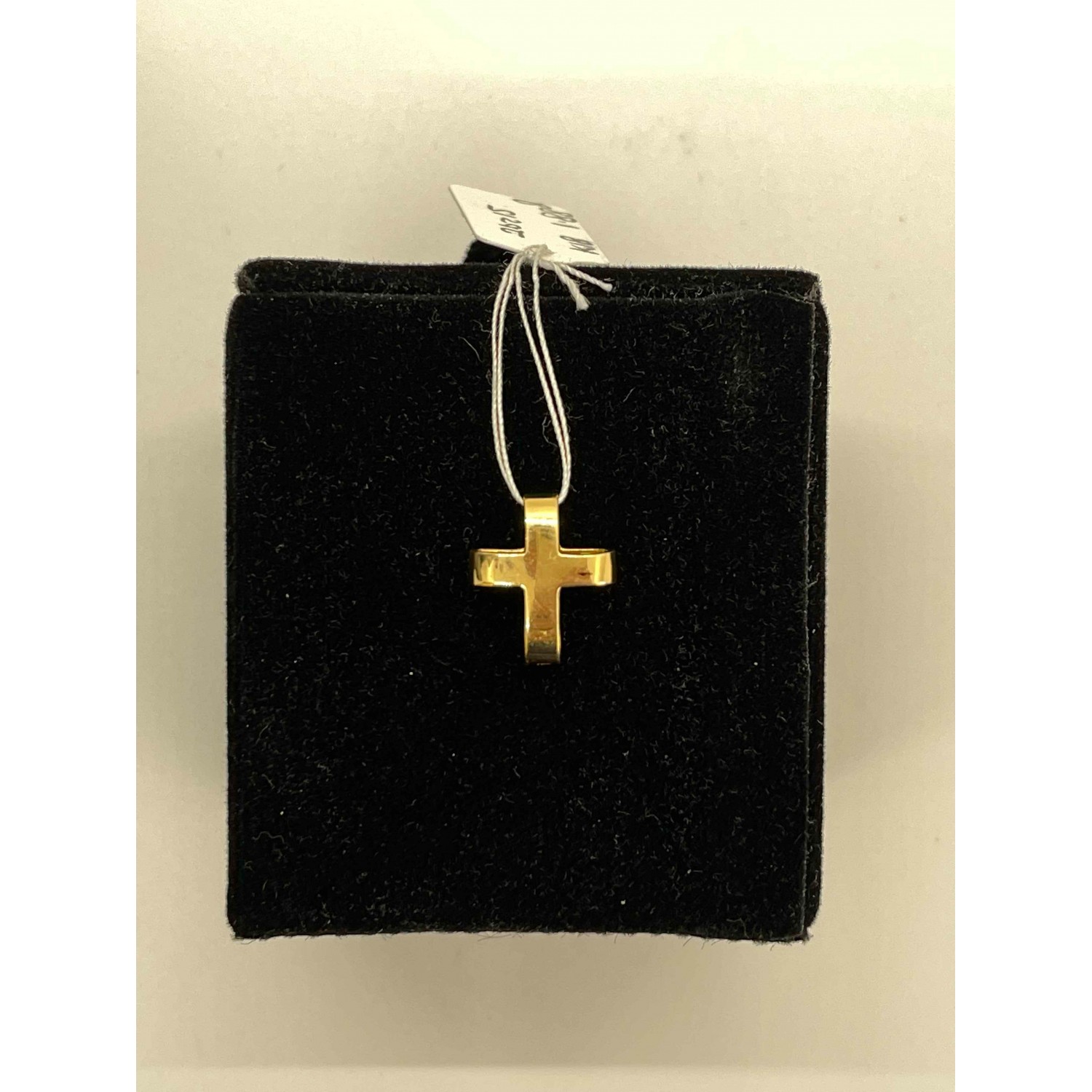 18K Gold Cross Gold Pendant