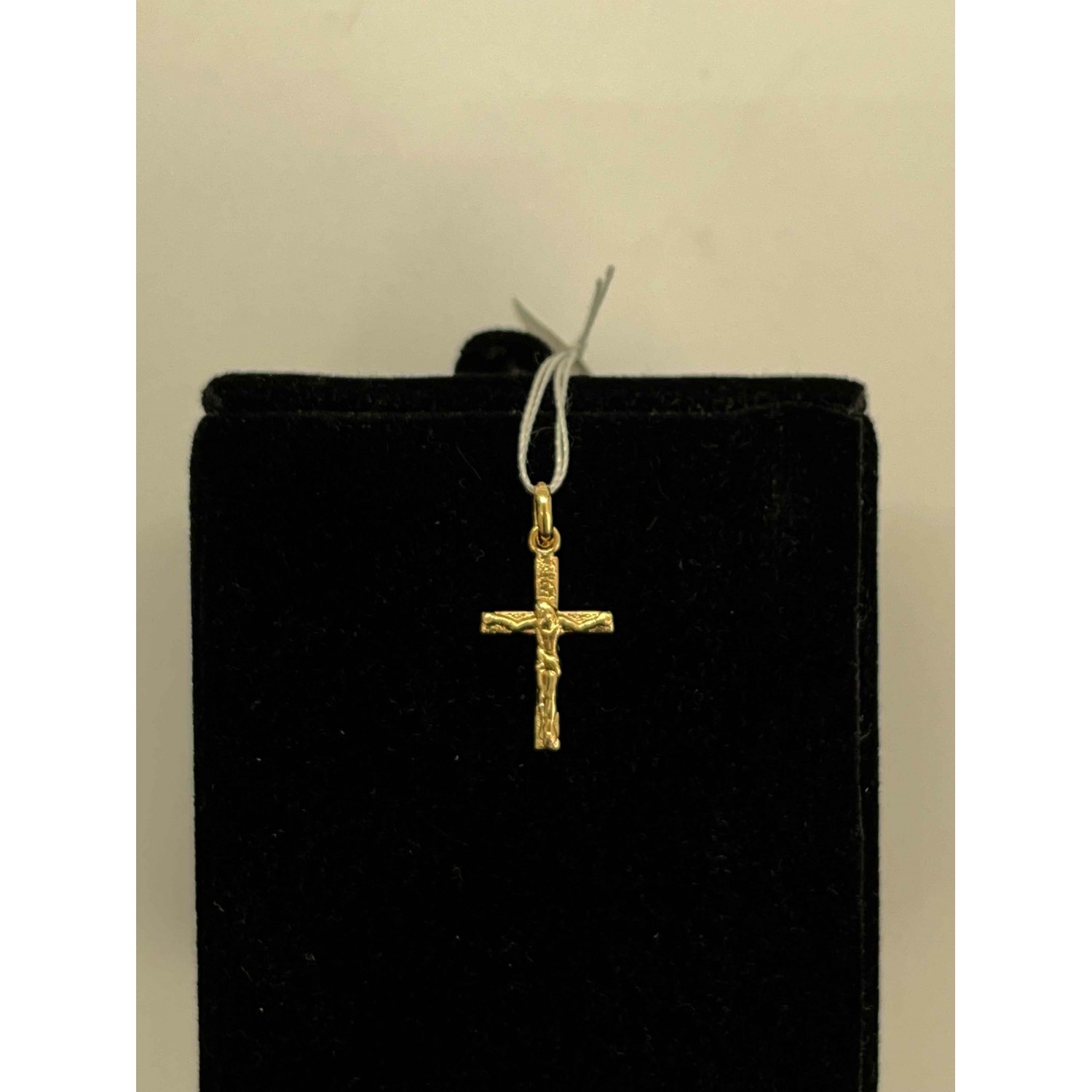 Jesus On Cross Gold Pendant