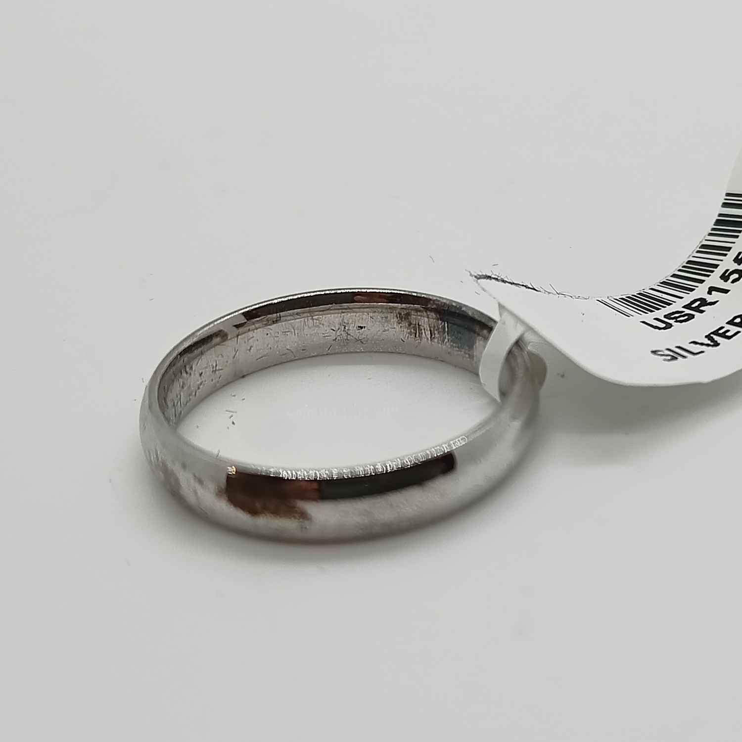 Beatific 925 Sterling Silver plain finger band